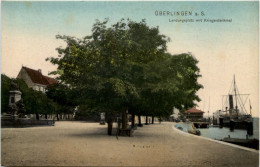 Überlingen, Landungsplatz Mit Kriegerdenkmal - Überlingen