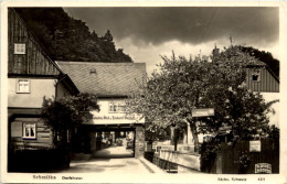 Schmilka, Dorfstrasse - Schmilka