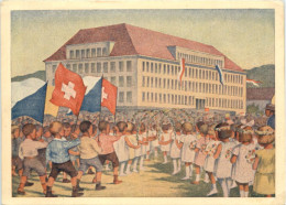 Zürich - Jugendfest Schulhausweihe Milchbuck 1930 - Zürich