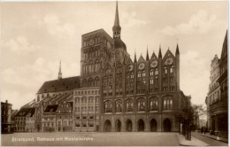 Stralsund, Rathaus Mit Nicolaikirche - Stralsund