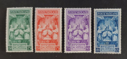 Città Del Vaticano: Pope Pius XII - Coronation, 1939 - Unused Stamps