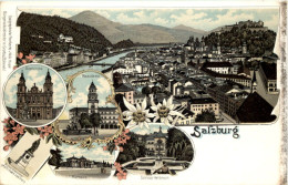 Salzburg - Litho - Salzburg Stadt