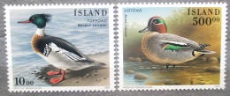 Iceland 1997 Birds  2 V MNH - Canards