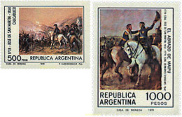728927 MNH ARGENTINA 1978 200 ANIVERSARIO NACIMEIENTO DEL GENERAL SAN MARTIN - Neufs