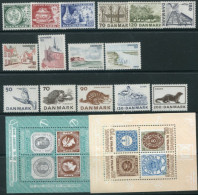 DENMARK 1975 Complete Commemorative Issues  MNH / **. - Nuevos