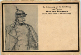 Beisetzung Otto Von Bismarck In Freidrichsruh - Friedrichsruh