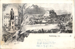 Salzburg - Litho - Salzburg Stadt