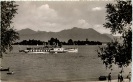 Chiemsee, Blick Von Gstadt Auf Die Fraueninsel - Rosenheim