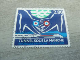 Inauguration Du Tunnel Sous La Manche - 2f.80 - Yt 2881 - Multicolore - Oblitéré - Année 1994 - - Gebraucht