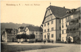 Rotenburg A. D. Fulda - Markt Mit Rathaus - Rotenburg