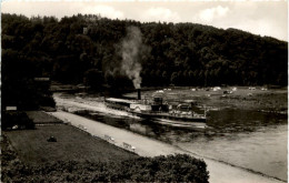 Solbad Karlshafen/Weser, Weserpartie Mit Hugenottenturm - Bad Karlshafen