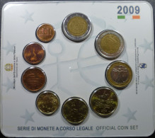 Italia - 2009 - Serie Divisionale - Con 2€ Commemorativa U.E.M. - Italien