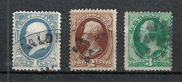 ETATS UNIS Ca.1970-82: Lot D'obl. - Used Stamps