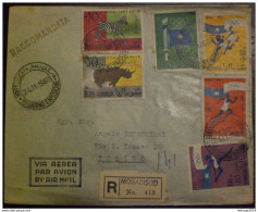 SOMALIA ENVELOPE COVER LETTER STAMPS SOMALIA AFFRANCATURA MISTA - Somalie (1960-...)