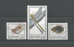 Denmark 2003 Insects  Y.T. 1341/1343 ** - Nuovi