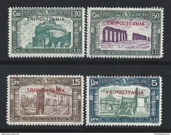 1930 TRIPOLITANIA, N° 69/72 Milizia IIIa 4 Valori  MNH** - Tripolitaine