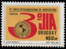 1986 Uruguay 3rd Inter American Agricultural Congress #1186 ** MNH - Uruguay