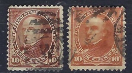 ETATS UNIS Ca.1990-93: Lot D'obl., 2 Nuances - Used Stamps