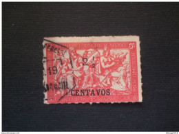 MOZAMBICO 1918 War Tax Stamps Of 1916-18 Surcharged PERFORATED ZIP MUCH RARE !!! - Mozambico