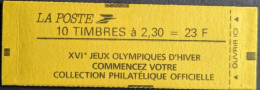 2614 C9 Conf. 9-1 Date 5/ 16.5.90 Carnet Fermé Publicité Sacem Briat 2.30F - Modernes : 1959-...