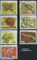 Australia 1982 Reptiles 7v, Mint NH, Nature - Crocodiles - Frogs & Toads - Reptiles - Turtles - Neufs
