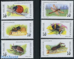 Belgium 1996 Insects 6v, Mint NH, Nature - Insects - Ongebruikt