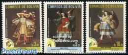 Bolivia 2000 Christmas 3v, Mint NH - Bolivie