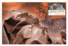 Spain 2015 - V Centenario Santa Teresa De Avila Maxicard Special Palencia - Tarjetas Máxima