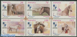 Spain 2000 Horses 6v [++], Mint NH, Nature - Horses - Nuevos
