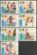 Laos 1985 World Cup Football Mexico 7v, Mint NH, Sport - Football - Laos