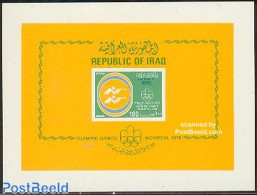 Iraq 1976 Olympic Games S/s, Mint NH, Sport - Olympic Games - Shooting Sports - Schieten (Wapens)