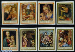 Burundi 1968 Christmas 8v Imperforated, Mint NH, Religion - Christmas - Religion - Art - Dürer, Albrecht - Paintings .. - Weihnachten