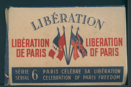 LIBERATION DE PARIS - Série 6 De 10 CPA PHOTO - PARIS CELEBRE SA LIBERATION  - éditions S.T.L.- TTB / Série RARE - Guerre 1939-45