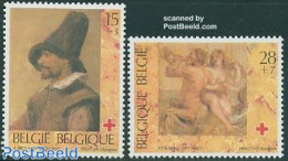 Belgium 1993 Paintings 2v, Mint NH, Health - Red Cross - Art - Paintings - Rubens - Unused Stamps