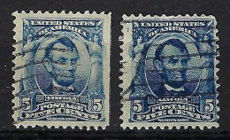 ETATS UNIS Ca.1902-03: Lot D'obl. - Used Stamps