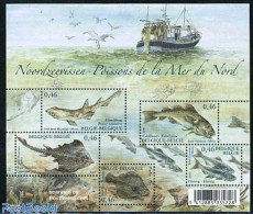 Belgium 2006 Northsea Fish S/s, Mint NH, Nature - Transport - Fish - Ships And Boats - Nuovi