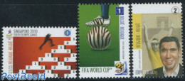 Belgium 2010 Topsport 3v, Mint NH, Sport - Cycling - Football - Sport (other And Mixed) - Unused Stamps