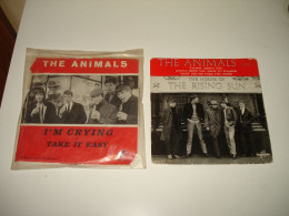 B14/  Lot De 1 SP  + 1 EP -  The Animals  - The House Of.. + I'm Crying --  VG+ - Rock