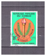 CONGO   N °  431  .  35 F  MONUMENT  NATIONAL  OBLITERE   .  SUPERBE  . - Usati