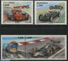Monaco 2016 Formula 1 4v (2v+[:]), Mint NH, Sport - Transport - Autosports - Sport (other And Mixed) - Automobiles - Unused Stamps