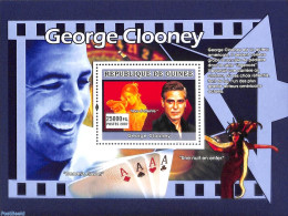 Guinea, Republic 2007 George Clooney S/s, Mint NH, Performance Art - Movie Stars - Actores