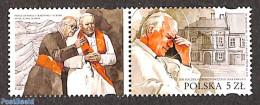 Poland 2020 Pope John Paul II 1v+tab, Joint Issue Slovensko, Mint NH, Religion - Various - Pope - Religion - Joint Iss.. - Ongebruikt