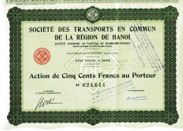 Société Des TRANSPORTS En COMMUN De La RÉGION De HANOI - Azië