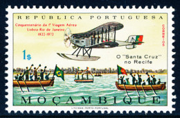 Mozambique – 1972 - Airflight / Lisbon - Rio De Janeiro - MNH - Mosambik