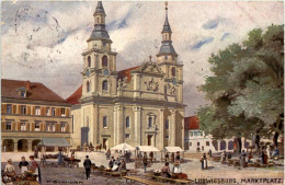 Ludwigsburg, Marktplatz - Ludwigsburg