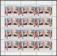 Georgia 2020 Mi# Klb 743 President Lech Kaczynski Joint Issue With Poland * * - Georgien