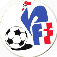 Foot , Sport * FFF Fédération Française De Football * Autocollant Publicitaire Illustré Ancien - Fussball