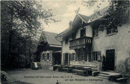 Waldstein Im Fichtelgebirge - Forsthaus Mit Dem Neuen Anbau - Hof