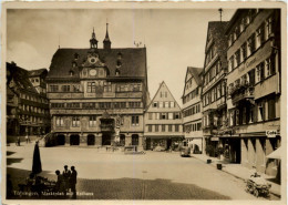 Tübingen, Marktplatz Mit Rathaus - Tuebingen