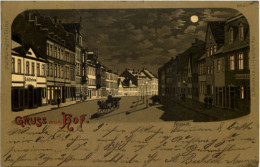 Gruss Aus Hof - Altstadt - Litho - Hof